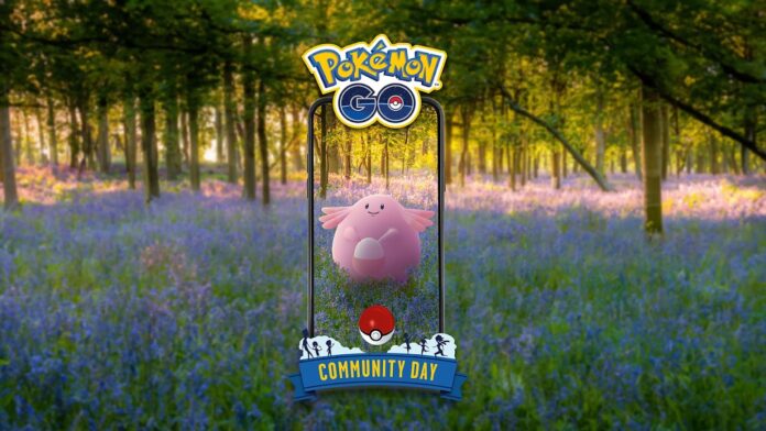 Pokémon GO screenshot of Shiny Blissey that knows the Pokémon GO Community Day exclusive move Wild Charge