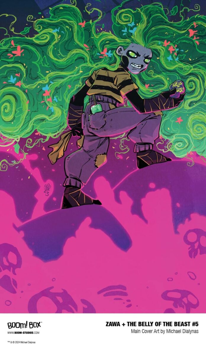 A Terrifying Force is Unleashed in FINAL Issue of Zawa + The Belly of the Beast