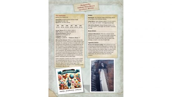 The Unknown from viral Willy Wonka fiasco is now a DnD monster