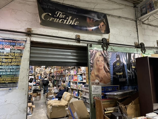 Joseph Koch’s Comic Book Warehouse is invaluable and it’s a damn shame it’s closing