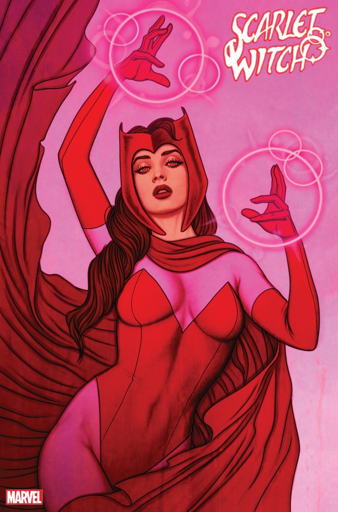 Wanda Maximoff’s mystical might is shown off on the Scarlet Witch #1 variant covers