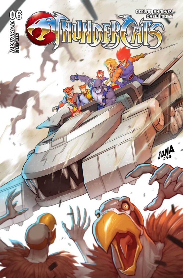 A new ThunderCats arc begins in ThunderCats #6 plus the Thundertank!