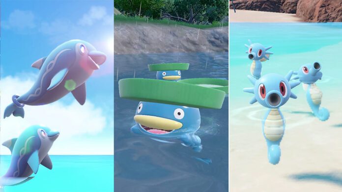 New Pokémon Scarlet and Violet Mass Outbreak event featuring Finizen, Lotad and Horsea now underway until June 9 at 4:59 p.m