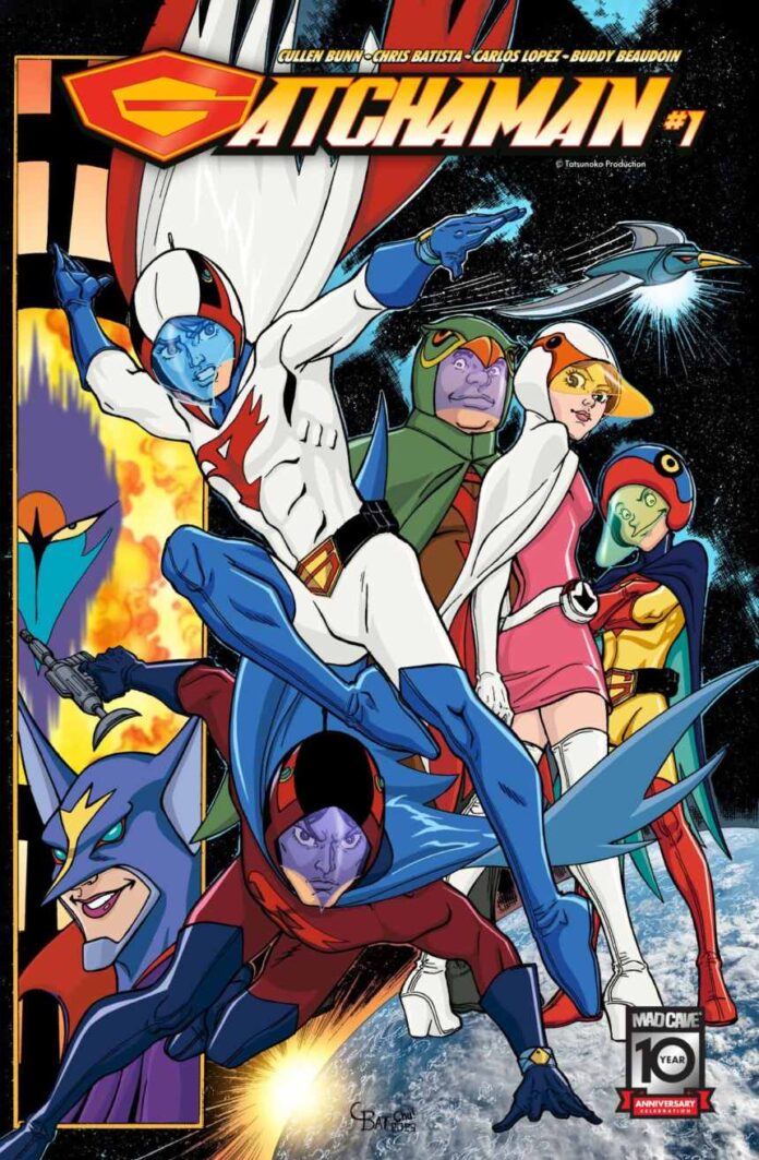Mad Cave’s Gatchaman #1 gets a second printing