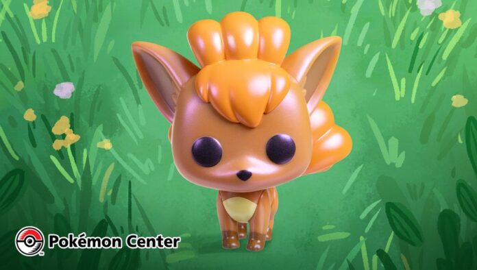 New limited edition Vulpix Pearlescent Pop! Vinyl Figure by Funko now available exclusively at Pokémon Center