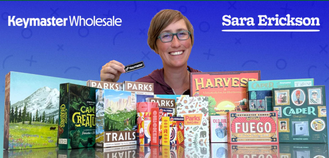 People on the Move: Sara Erickson Heads to Keymaster Games