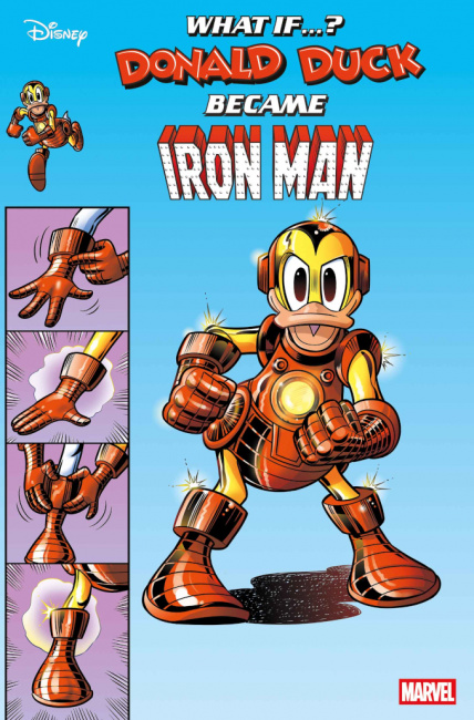 Preview: 'Marvel & Disney: What If� Donald Duck Became Iron Man' #1 (One-Shot) Covers