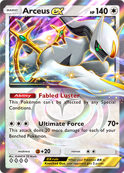 Close look at Pokémon TCG Pocket: Triumphant Light top cards including Arceus ex, Leafeon ex, Crobat, Shaymin and Irida