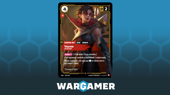 Exclusive League of Legends Riftbound reveals - Vayne's champion card and more
