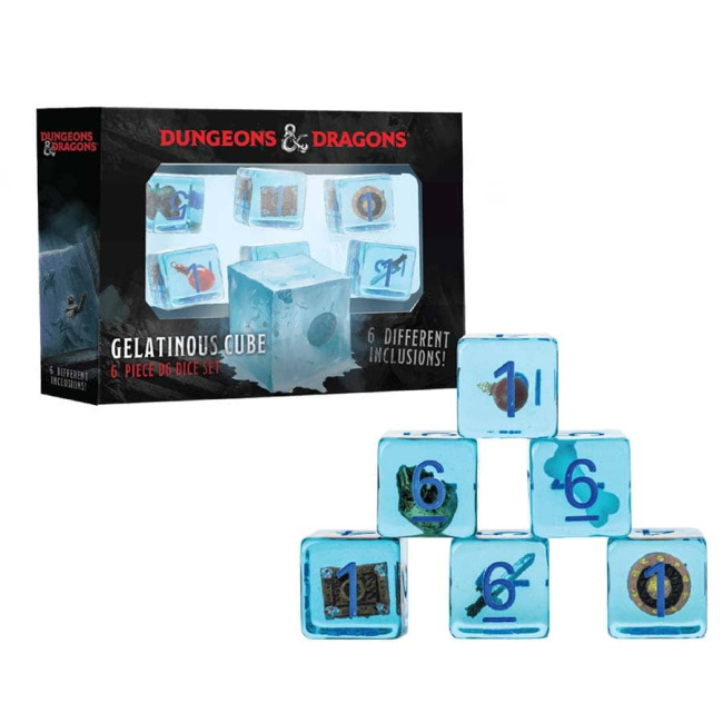 Fanroll Reveals 'D&D: Gelatinous Cube Dice'