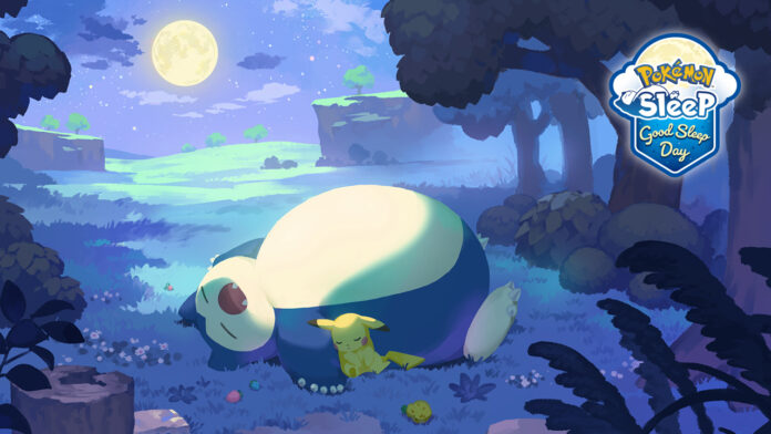 Full details revealed for the 24th Pokémon Sleep Good Sleep Day event, which runs from July 10 to July 13