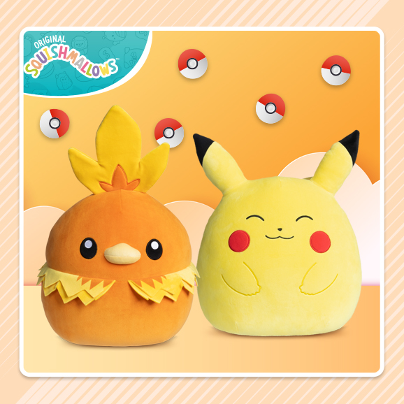 New Pop! Figures by Funko and new Squishmallows plush available now at the official Pokémon Center