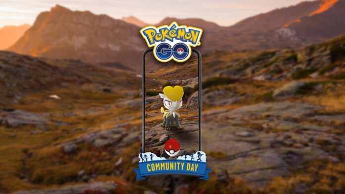 Pokémon GO screenshot of Shiny Kommo-o that knows the Pokémon GO Community Day exclusive move Clanging Scales