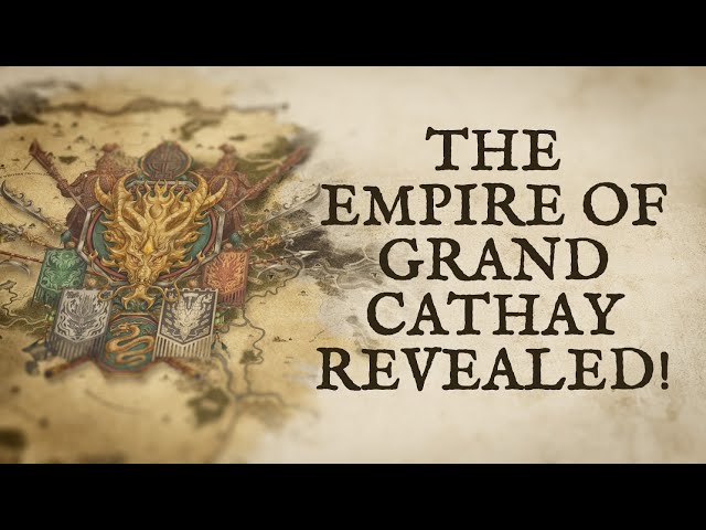 The Warhammer Grand Cathay miniatures are up for preorder, here are the prices