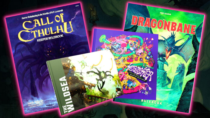 $1,200 of the best non-DnD tabletop RPGs for just $40 is a jaw-dropping deal