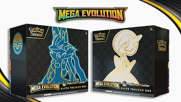 Full content details and release date revealed for the new Pokémon TCG: Mega Evolution Pokémon Center Elite Trainer Box