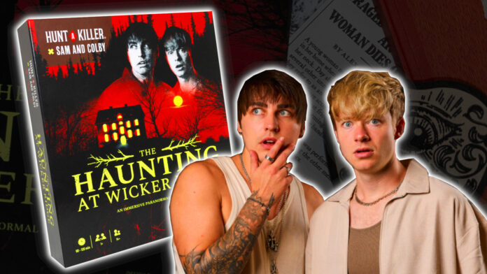 Hunt demons with YouTube stars Sam and Colby in a new escape room board game