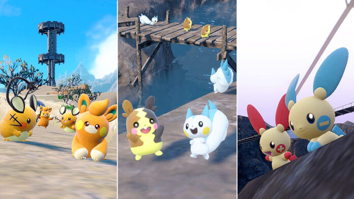 New mass outbreak event featuring Dedenne, Pawmi, Pachirisu, Morpeko, Plusle and Minun will take place in Pokémon Scarlet and Violet from July 3 to July 6, full event details revealed
