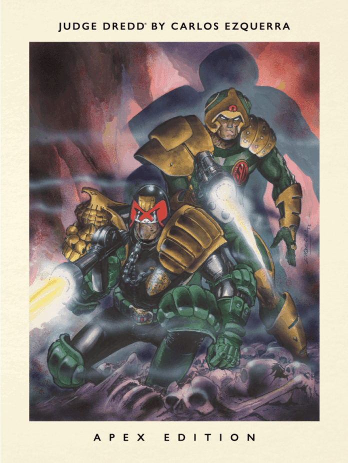 Rebellion announces The Judge Dredd by Carlos Ezquerra Apex Edition