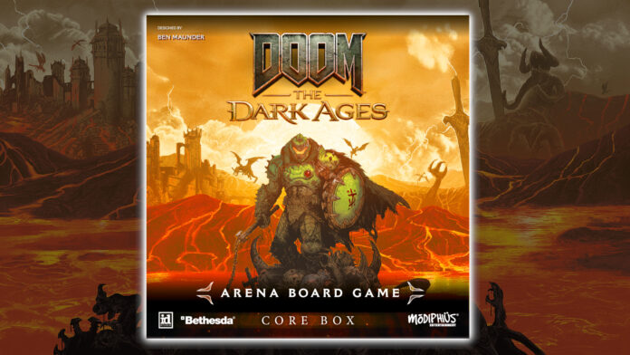 Rip and tear as Doomslayer or demons in two new official Doom board games