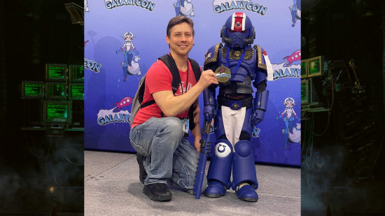 Tiny Titus is the cutest Warhammer 40k cosplay ever