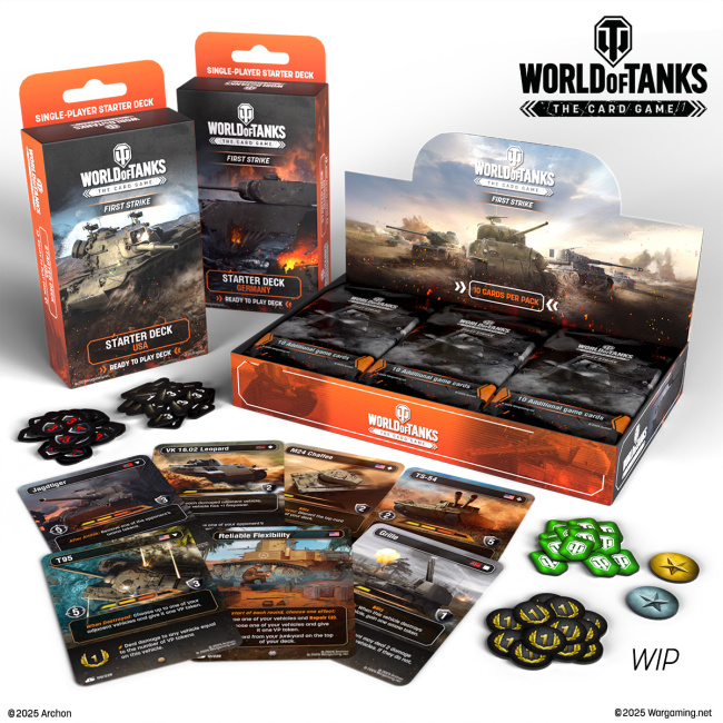 Archon Studio Will Release 'World of Tanks: The Card Game'