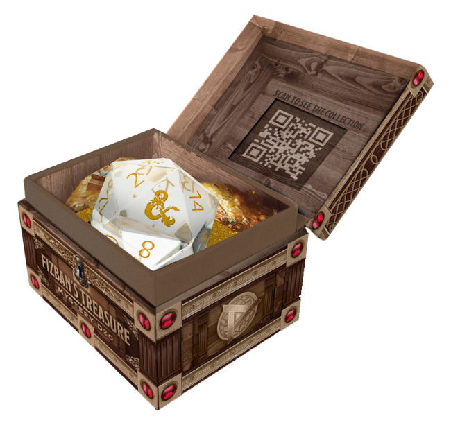 FanRoll Unveils 'D&D Fizban's Treasure Mystery D20' Boxes