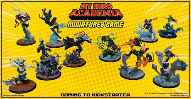 Gen Con 2025 News: Catalyst, Toho, and Crunchyroll Team Up for 'My Hero Academia' Miniatures Game