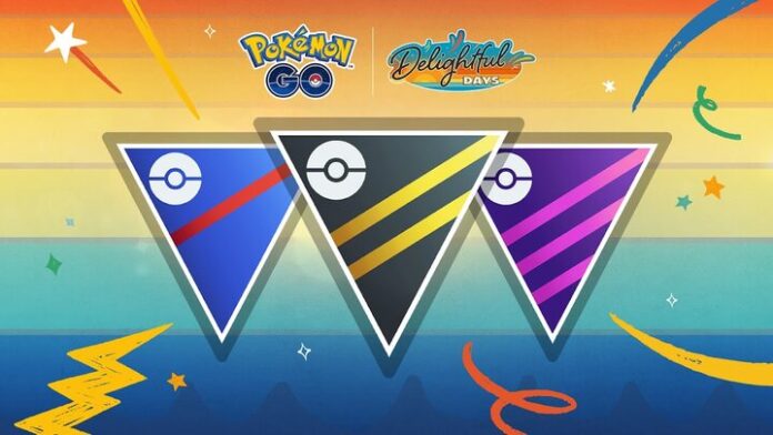 Great League, Ultra League and Master League with 4× Stardust from win rewards now running as part of GO Battle League: Delightful Days in Pokémon GO until August 19 at 1 p.m