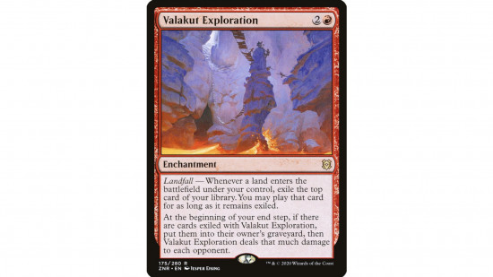 MTG card that turns land drops into draw and damage spikes 250%