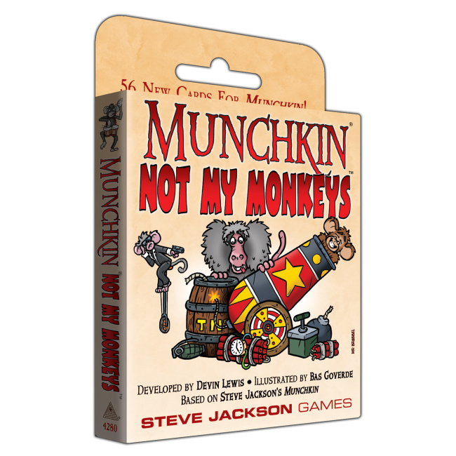 'Not My Monkeys' Expansion Joins 'Munchkin'