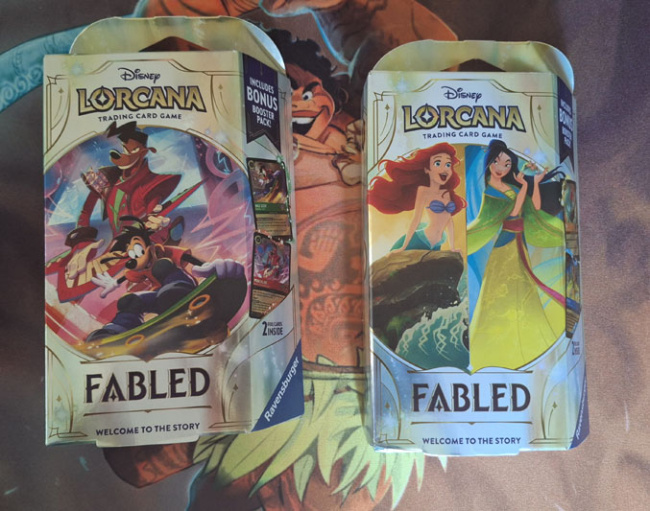 Preview: 'Disney Lorcana: Fabled' Starter Decks