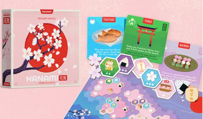 Reiner Knizia's 'Hanami' is Fully-Funded on Kickstarter