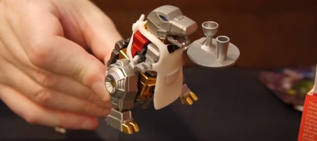 Blokees Build: Transformers Defender Version 04 Tyrants War – Grimlock (Chase)