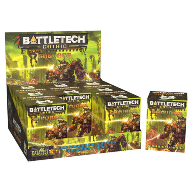 Catalyst Game Labs Will Release 'BattleTech: Gothic - Salvage Box' Displays