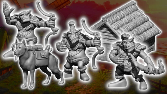 Grab a dragon's hoard of 3D printer DnD minis for just $25