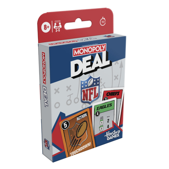 Hasbro Announces Monopoly Deal: NFL Edition