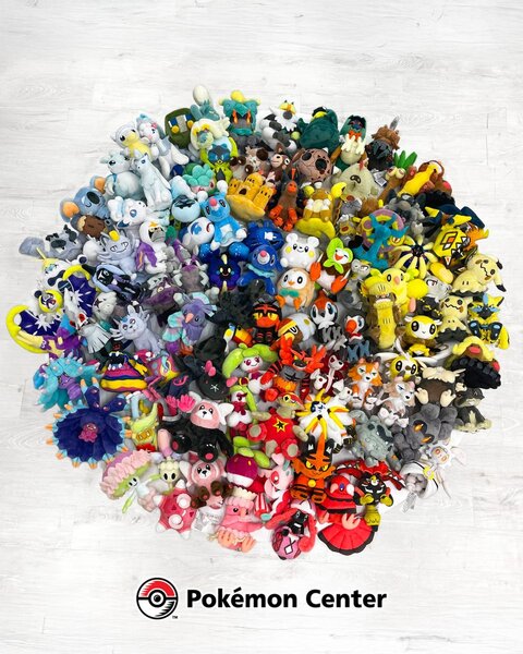 New Alola Sitting Cuties plush are now available at the official Pokémon Center