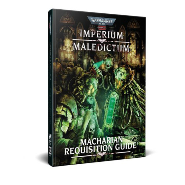 New 'Warhammer 40,000 Roleplay: Imperium Maledictum' Book Incoming