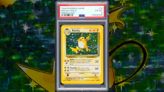 Prerelease Raichu, a Pokémon card that shouldn't even exist, sells for $550,000
