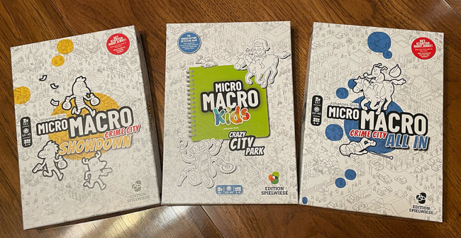 Review: A Return to âMicroMacroâ (Board Game)