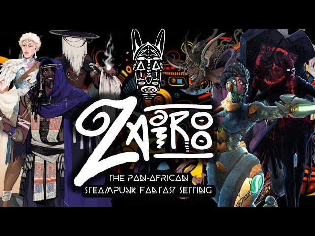 This Pan-African Steampunk TTRPG should absolutely be on your wishlist