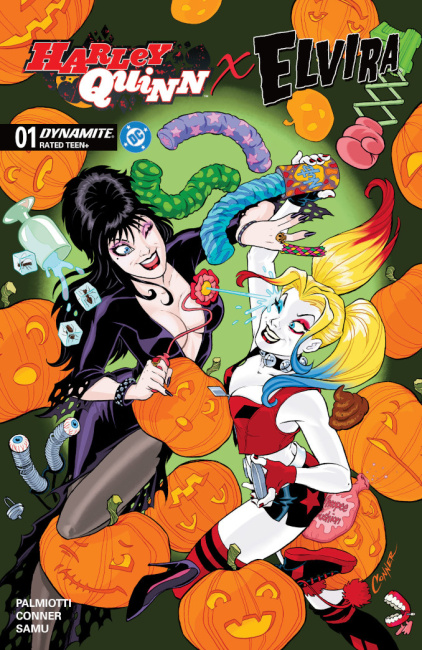 Preview: 'Harley Quinn X Elvira' #1