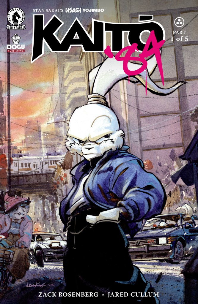 Enjoy the Neon and Synth Music with Usagi Yojimbo: Kaito ’84