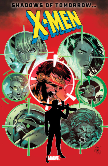 Preview: 'Shadows of Tomorrow' X-Title Covers for February 2026