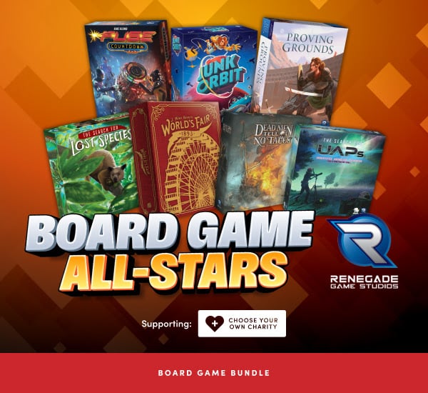 Renegade Game Studios and Humble Bundle Team for the Board Game All-Stars featuring 7 Tabletop Games