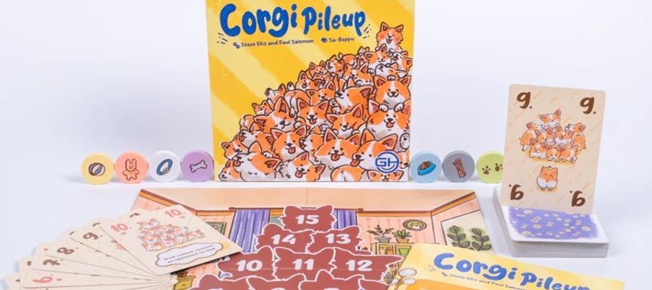 Corgi Pileup unboxing! We check out the cute tabletop game from GameHead!