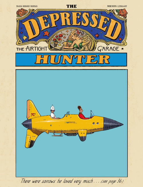Dark Horse to Publish Moebius' 'The Depressed Hunter'