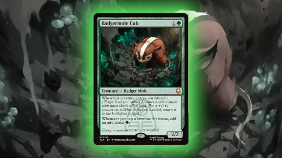 MTG's Badgermole Cub might fulfil my worst fears about Universes Beyond