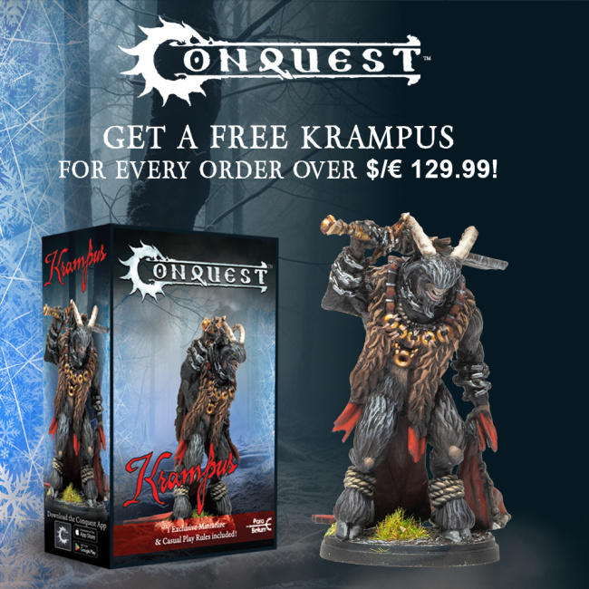Para Bellum Unveils New 'Conquest' Holiday Miniature